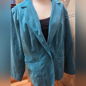 Dressbarn Turquoise Women's Blazer. sixe XL